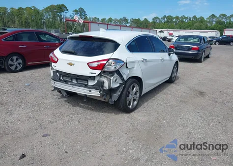 2017 Chevrolet Cruze Premier Auto из США, поврежденный, VIN 3G1BF6SM8HS588110